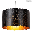 Lucide Pendelleuchte ALMELO 1x E27 IP20 schwarz