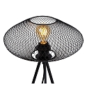 Lucide table lamp MESH oval E27 IP20, black 