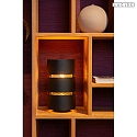Lucide table lamp ROSAS E27 IP20, brass, black 