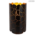 table lamp ALMELO E27 IP20, brass, black 