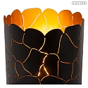 Lucide Tischleuchte ALMELO � 15 cm x H 26,5 cm 1x E27 IP20 schwarz