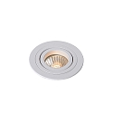 Lucide Einbaustrahler TUBE, � 9,2 cm, 1xGU10, rund, wei�