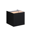 Lucide wall luminaire CUBO square G9 IP20, black