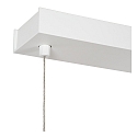 Lucide pendant luminaire SIGMA LED square IP20, white dimmable