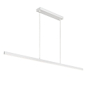 Lucide pendant luminaire SIGMA LED square IP20, white dimmable