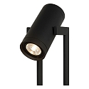 Lucide floor lamp DOME 2 flames, cylindrical GU10 IP20, black dimmable