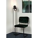 Lucide floor lamp DOME 2 flames, cylindrical GU10 IP20, black dimmable