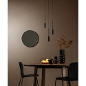 Lucide LED Pendelleuchte TUBULE, � 26 cm - LED, 3x7W, 2700K, schwarz