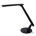 Lucide table lamp PRACTICO LED square IP20, black dimmable
