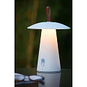 Lucide table lamp LA DONNA LED cylindrical IP54, white dimmable