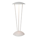 LED Akku-Tischleuchte RENEE, � 12,3cm, 2,2W, 2700K/3000K, 197lm, IP54, dimmbar, wei�