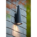 Lucide wall luminaire WIZARD LED square GU10 IP54, anthracite