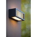 Outdoor Wandleuchte DIMO, 1xE27, IP54, Anthrazit