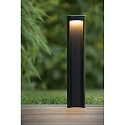Lucide bollard lamp COMBO LED cylindrical IP54, black
