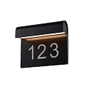 Lucide LED Outdoor Wandleuchte THESI, 1x6W, 3000K, IP54, schwarz