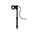Lucide LED Gartenstrahler SPIKE, GU10, 1x5W, 3000K, IP54, dimmbar, schwarz
