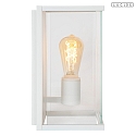 Lucide outdoor wall luminaire CLAIRE E27 IP54, white dimmable