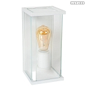 Lucide outdoor wall luminaire CLAIRE with sensor E27 IP54, white dimmable