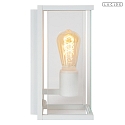 Lucide outdoor wall luminaire CLAIRE with sensor E27 IP54, white dimmable