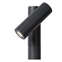 Lucide bollard lamp TATUM LED cylindrical IP65, anthracite
