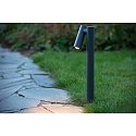 Lucide bollard lamp TATUM LED cylindrical IP65, anthracite