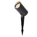 Lucide gorund spike luminaire MANAL LED cylindrical IP65, anthracite