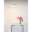 Lucide LED Deckenleuchte CERES Badleuchte, � 21,5 cm, 1x30W, 3000K, IP44, dimmbar, wei�