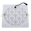 Lucide LED Deckenleuchte CERES Badleuchte, 1x30W, 3000K, IP44, dimmbar, wei�