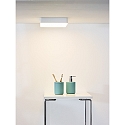 Lucide LED Deckenleuchte CERES Badleuchte, 1x30W, 3000K, IP44, dimmbar, wei�