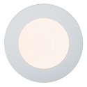 Lucide LED Deckenleuchte BRICE Badleuchte, � 11,7 cm, 1x8W, 3000K, IP44, rund, dimmbar, wei�