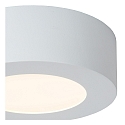 Lucide LED Deckenleuchte BRICE Badleuchte, � 11,7 cm, 1x8W, 3000K, IP44, rund, dimmbar, wei�