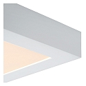 Lucide LED Deckenleuchte BRICE Badleuchte, 1x15W, 3000K, IP44, eckig, dimmbar, wei�