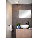 Lucide LED Deckenleuchte BRICE Badleuchte, 1x15W, 3000K, IP44, eckig, dimmbar, wei�