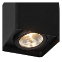 Lucide outdoor ceiling luminaire LEEDS IP54, black 