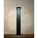 Lucide bollard lamp TEXAS LED square IP54, anthracite