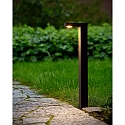 Lucide bollard lamp TEXAS LED square IP54, anthracite