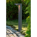 Lucide bollard lamp TEXAS IR LED square IP54, anthracite