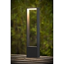 Lucide bollard lamp GOA LED square IP54, anthracite