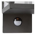 Lucide LED Outdoor Wandleuchte CLAIRETTE, 1x15W, 3000K, IP54, 16,7x12x38 cm, Anthrazit