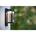 Lucide LED Outdoor Wandleuchte CLAIRETTE, 1x15W, 3000K, IP54, 16,7x12x38 cm, Anthrazit