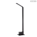 Lucide Outdoor LED Pollerleuchte LAWFORD H�he: 60 cm 140� 6W 3000K 750lm IP54 CRI>90 schwarz