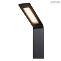Lucide Outdoor LED Pollerleuchte LAWFORD H�he: 60 cm 140� 6W 3000K 750lm IP54 CRI>90 schwarz