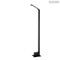 Outdoor LED Pollerleuchte LAWFORD H�he: 80,5 cm 140� 6W 3000K 750lm IP54 CRI>90 schwarz