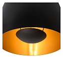 ceiling luminaire NOLAN E27 IP20, gold matt, brass, black