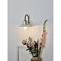 Lucide wall luminaire ROEMER round E27 IP20, beige, rust