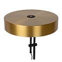 Lucide table lamp GIADA 2 flames, round E27 IP20, gold matt, brass, black 
