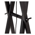Lucide floor lamp TRAFALGAR E27 IP20, black 