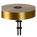 Lucide floor lamp GIADA 2 flames, round E27 IP20, gold matt, brass, black 