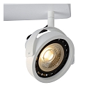 Lucide spot TALA LED 3 flames, square GU10 IP20, white dimmable