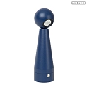 Lucide table lamp IPSOS IP20, blue dimmable